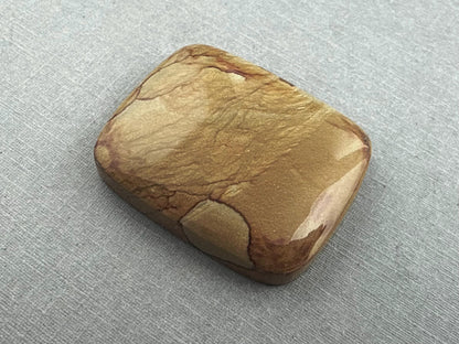 Owyhee Picture Jasper Cabochon | Oregon Idaho Gemstone | Mined in the USA | JS308 - Owyhee Jasper, Picture Jasper - GemEnthusiast