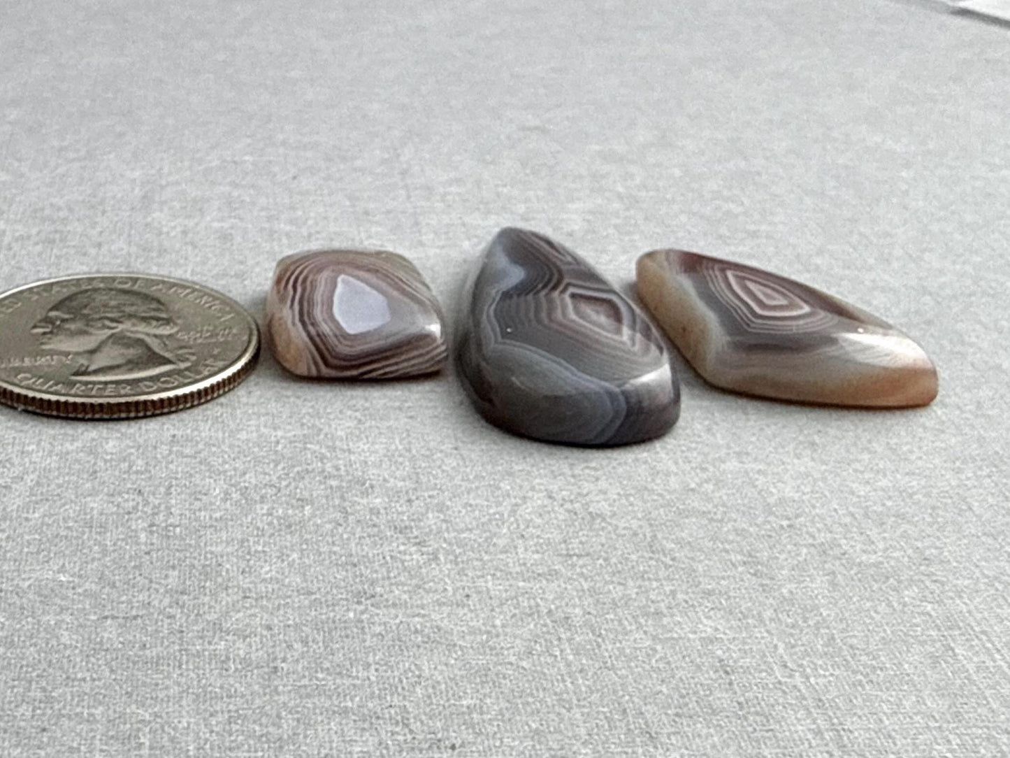 Timor Agate Lot | Large Natural Loose Cabochon Gemstones from Indonesia | AG314 - Agate - GemEnthusiast