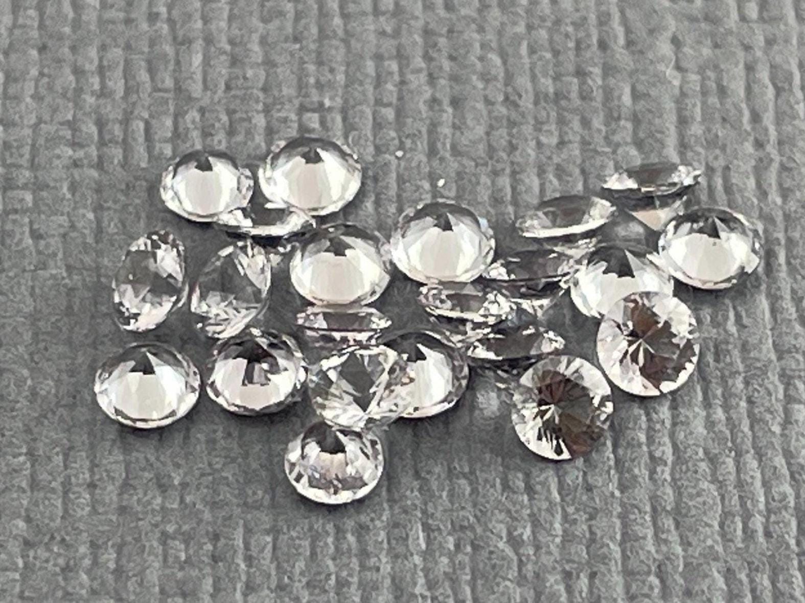Platinum Spinel Round | 2.5mm or 3mm | Natural Mozambique Gemstone - Natural Spinel - GemEnthusiast