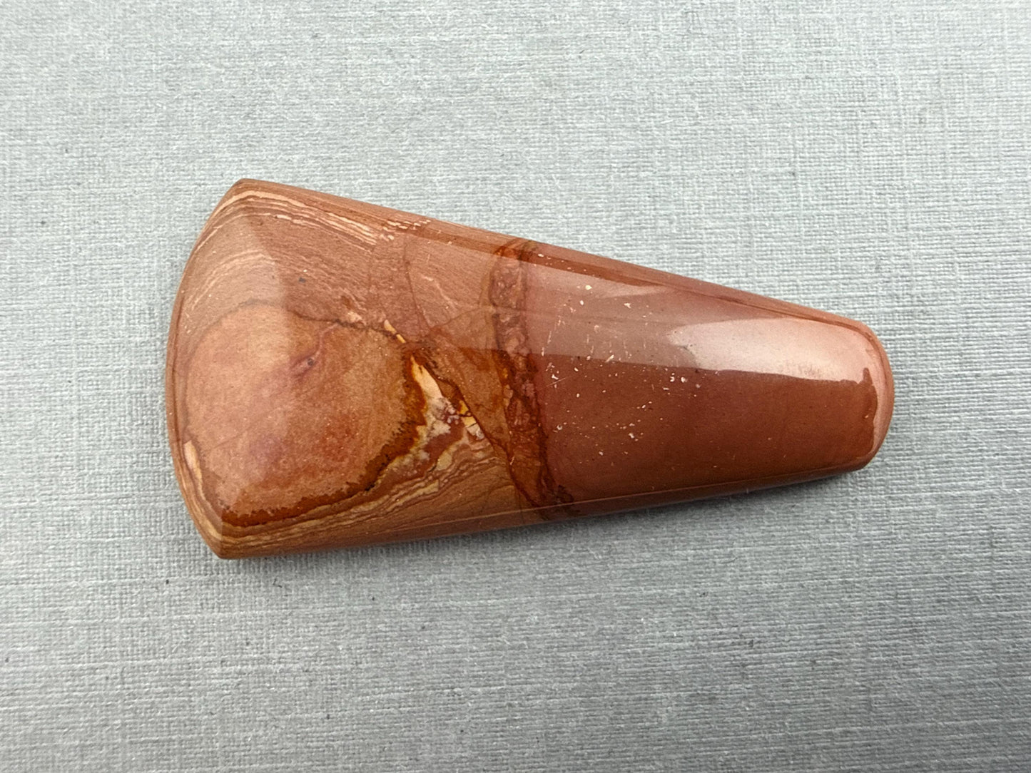 LARGE Antelope Jasper Cabochon | Oregon Idaho Gemstone | Mined in the USA | JS313 - Owyhee Jasper, Antelope Jasper - GemEnthusiast