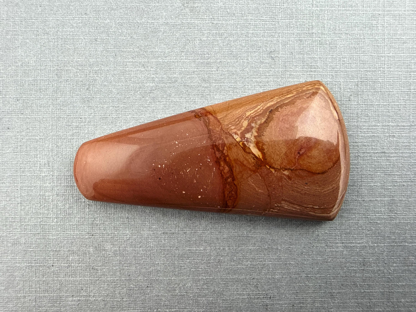 LARGE Antelope Jasper Cabochon | Oregon Idaho Gemstone | Mined in the USA | JS313 - Owyhee Jasper, Antelope Jasper - GemEnthusiast