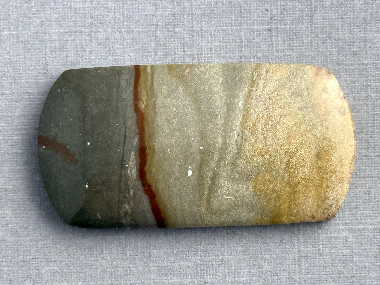 Owyhee Picture Jasper Cabochon | Oregon Idaho Gemstone | Mined in the USA | JS300 - Owyhee Jasper, Picture Jasper - GemEnthusiast