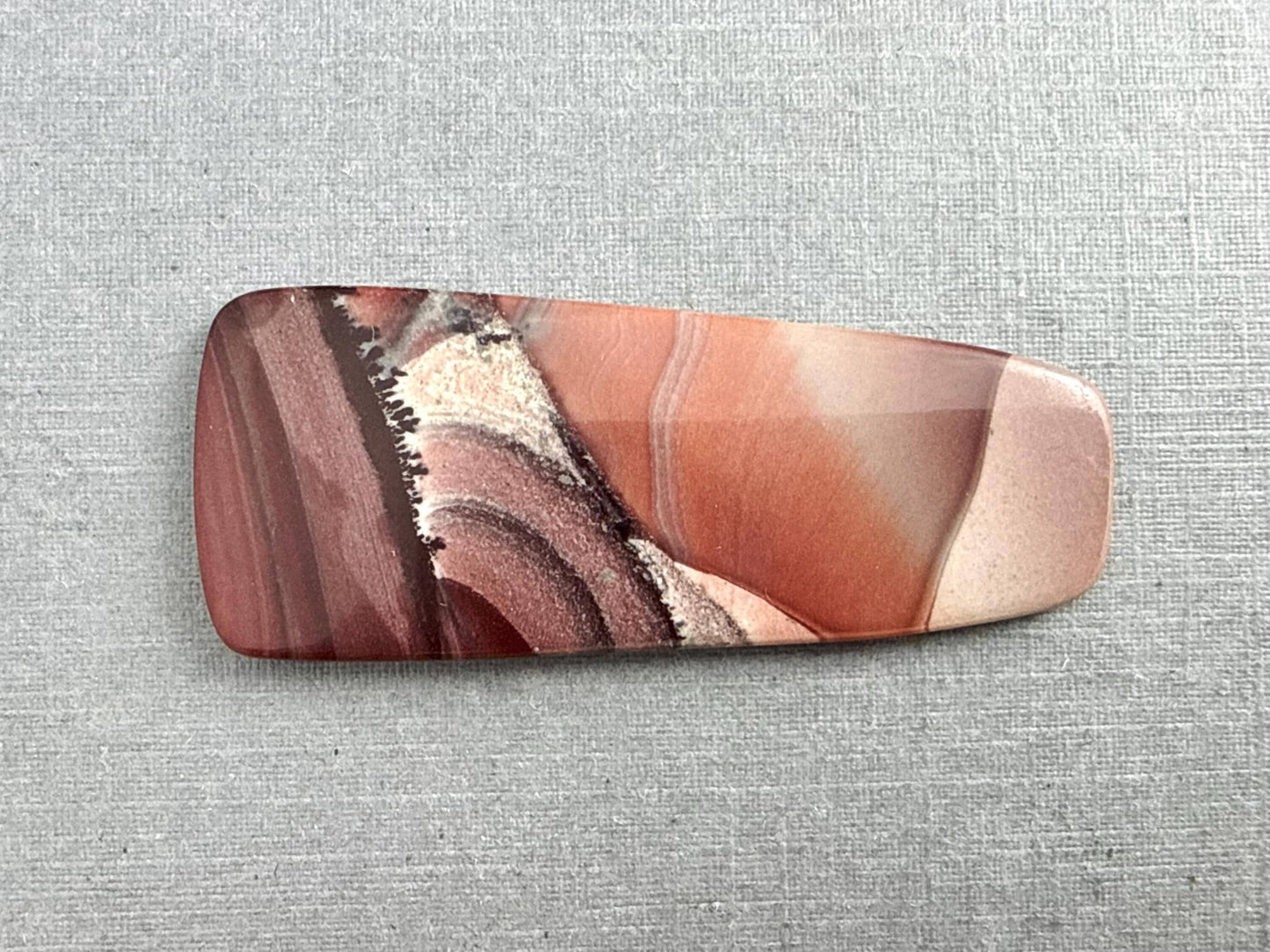 New Mexico Apache Sage Rhyolite | 46x19x3.5 | Natural Cabochon | RH107 - Apache Sage Rhyolite - GemEnthusiast