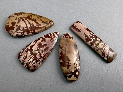 Dead Camel Jasper | American Gemstone Cabochon from Nevada | JS346 - Dead Camel Jasper - GemEnthusiast