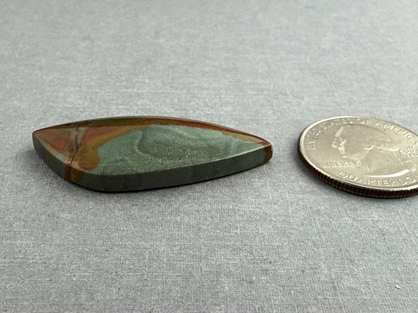 Oregon Jasper Cabochon | Owyhee Mountain Gemstone | Mined in the USA | JS301 - Owyhee Jasper - GemEnthusiast