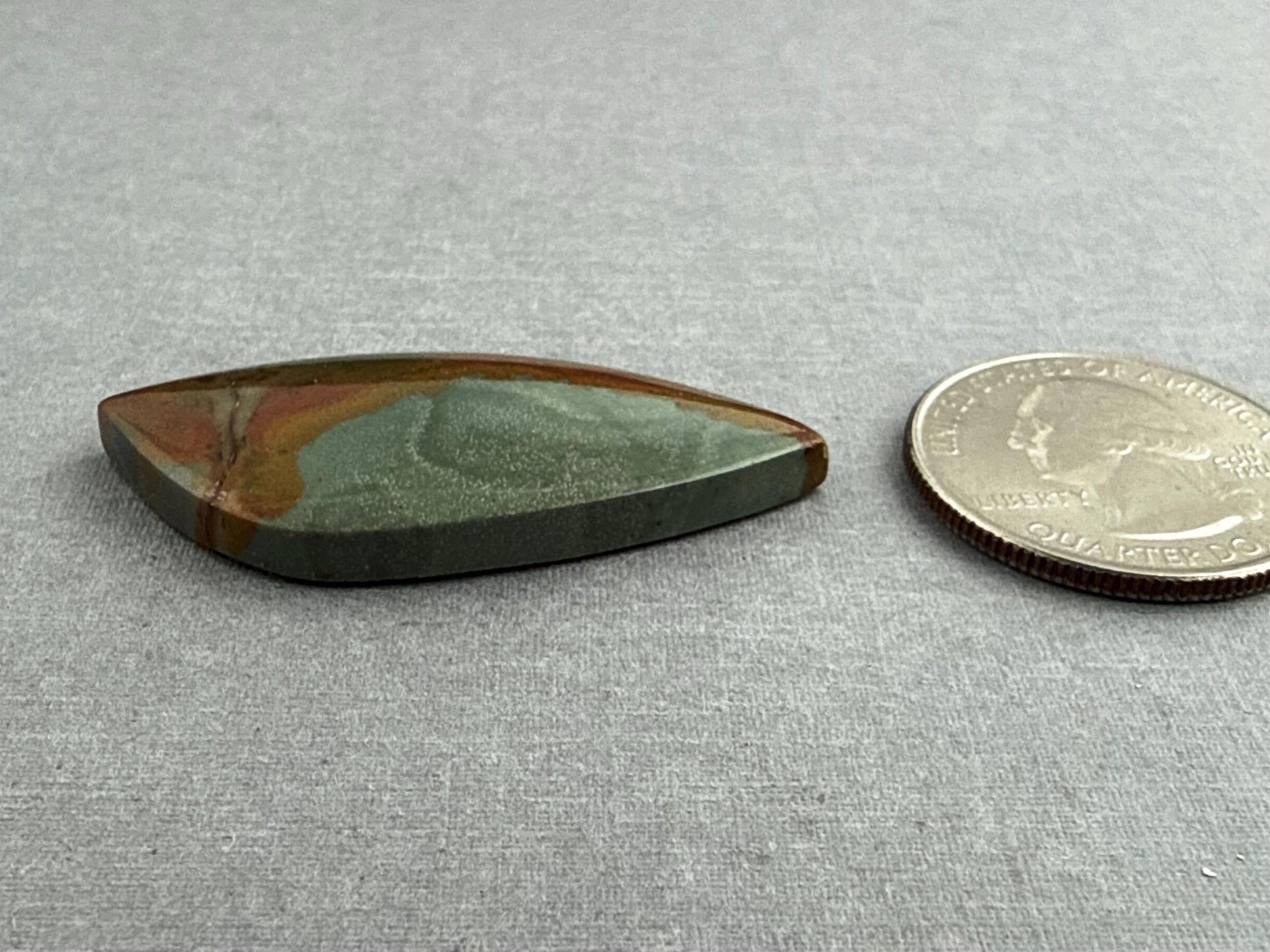 Oregon Jasper Cabochon | Owyhee Mountain Gemstone | Mined in the USA | JS301 - Owyhee Jasper - GemEnthusiast