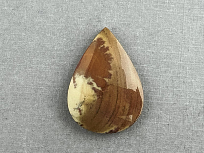 Owyhee Picture Jasper Cabochon | Oregon Idaho Gemstone | Mined in the USA | JS307 - Owyhee Jasper, Oregon Jasper - GemEnthusiast