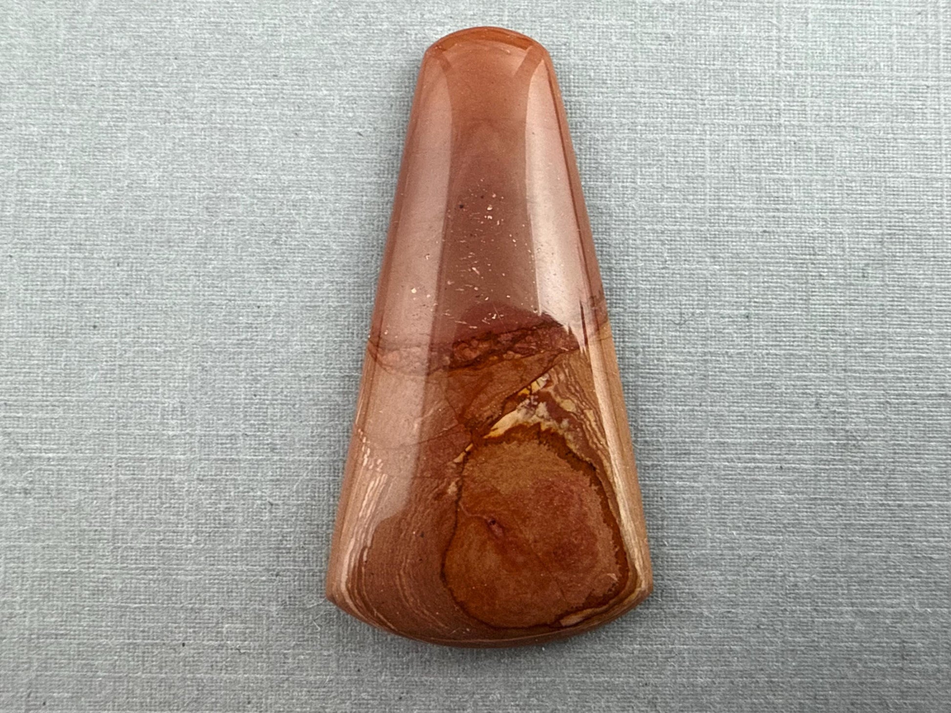 LARGE Antelope Jasper Cabochon | Oregon Idaho Gemstone | Mined in the USA | JS313 - Owyhee Jasper, Antelope Jasper - GemEnthusiast