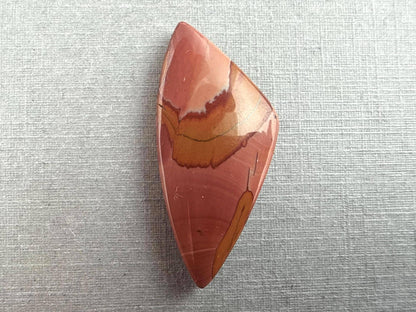 Antelope Jasper Cabochon | Oregon Idaho Gemstone | Mined in the USA | 34x16x5.5 | JS317 - Owyhee Jasper, Antelope Jasper - GemEnthusiast