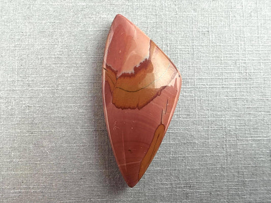 Antelope Jasper Cabochon | Oregon Idaho Gemstone | Mined in the USA | 34x16x5.5 | JS317 - Owyhee Jasper, Antelope Jasper - GemEnthusiast