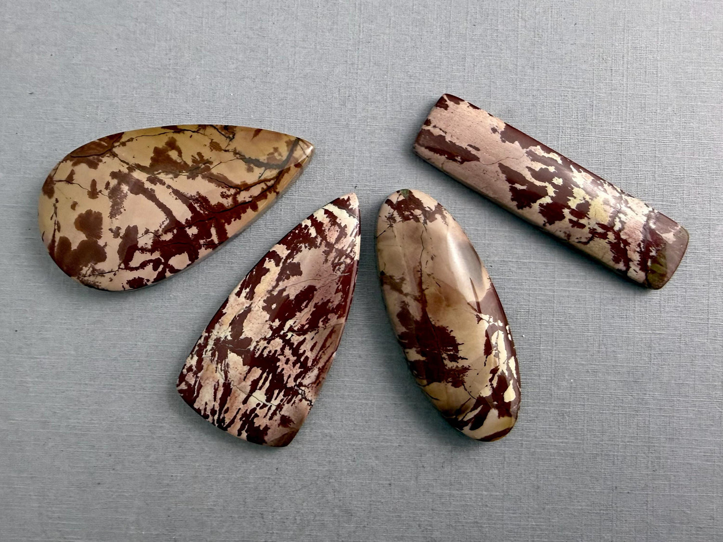 Dead Camel Jasper | American Gemstone Cabochon from Nevada | JS346 - Dead Camel Jasper - GemEnthusiast