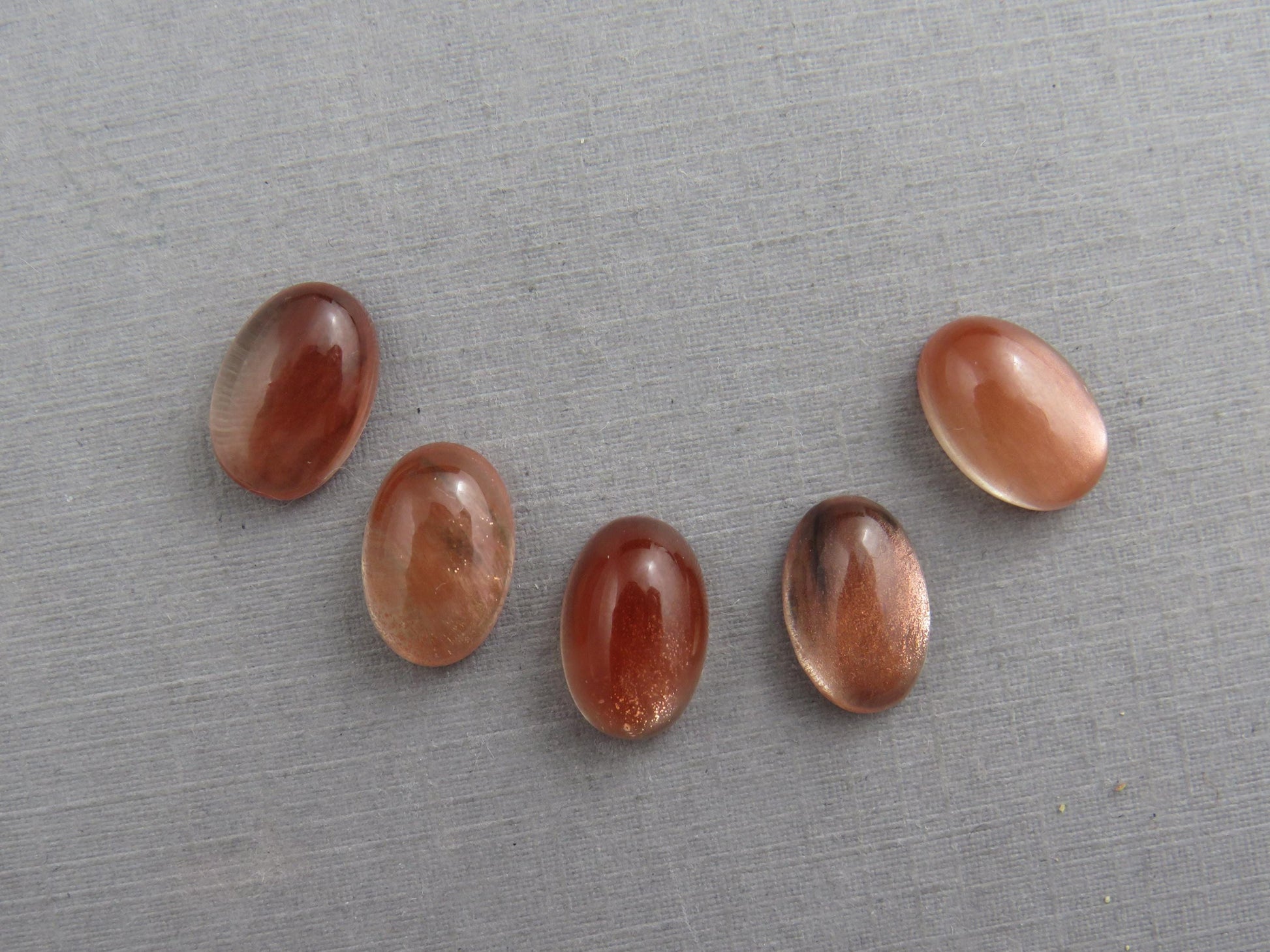 12x8 Oregon Sunstone Oval Cabochon Gemstones | Mined in the USA | OSC329 - Oregon Sunstone - GemEnthusiast