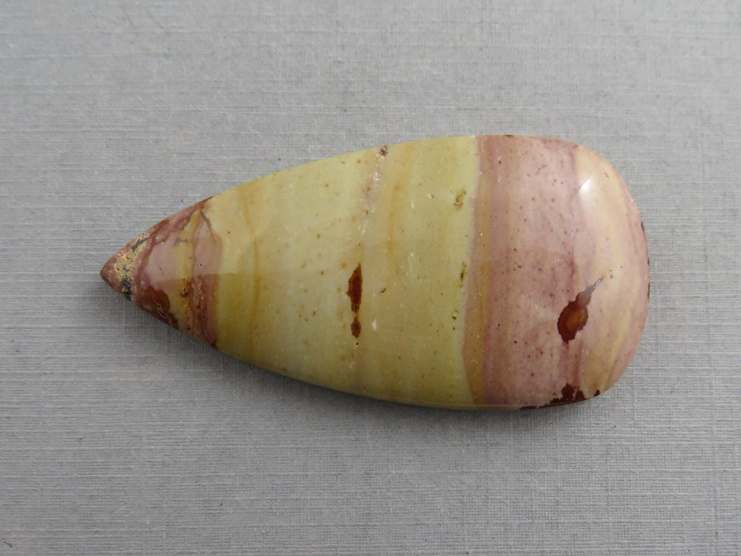 HUGE Dead Camel Jasper | American Gemstone Cabochon from Nevada | 58mm x 28mm | JS397 - Dead Camel Jasper, Nevada Cabochon - GemEnthusiast
