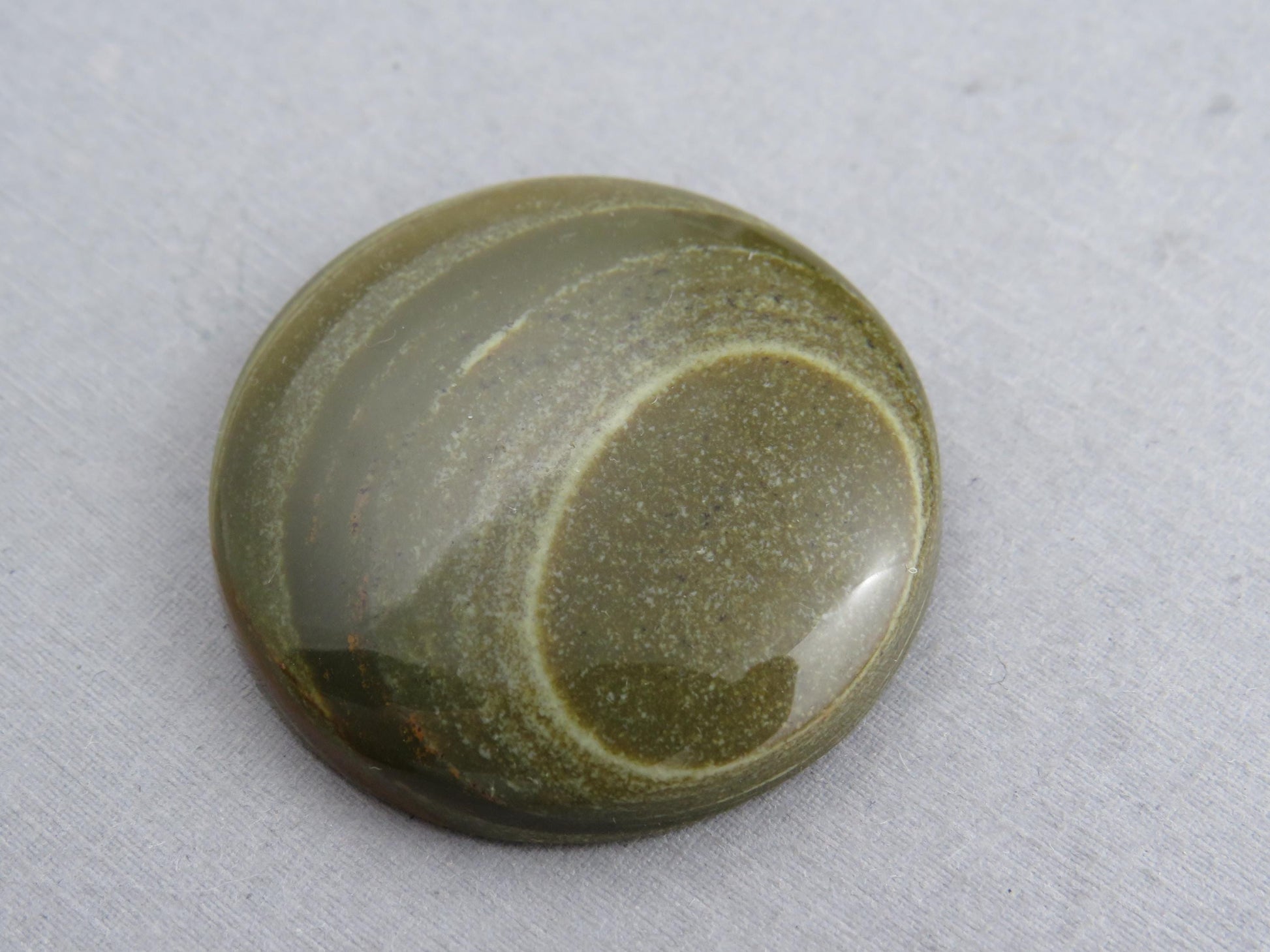 Owyhee Picture Jasper Cabochon | Oregon Idaho Gemstone | Mined in the USA | JS366 - Owyhee Jasper, Oregon Jasper - GemEnthusiast
