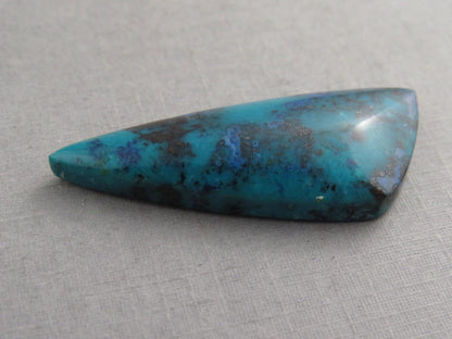 Chrysocolla with Tenorite | Natural Loose Cabochon | P228 - Chrysocolla with Tenorite - GemEnthusiast