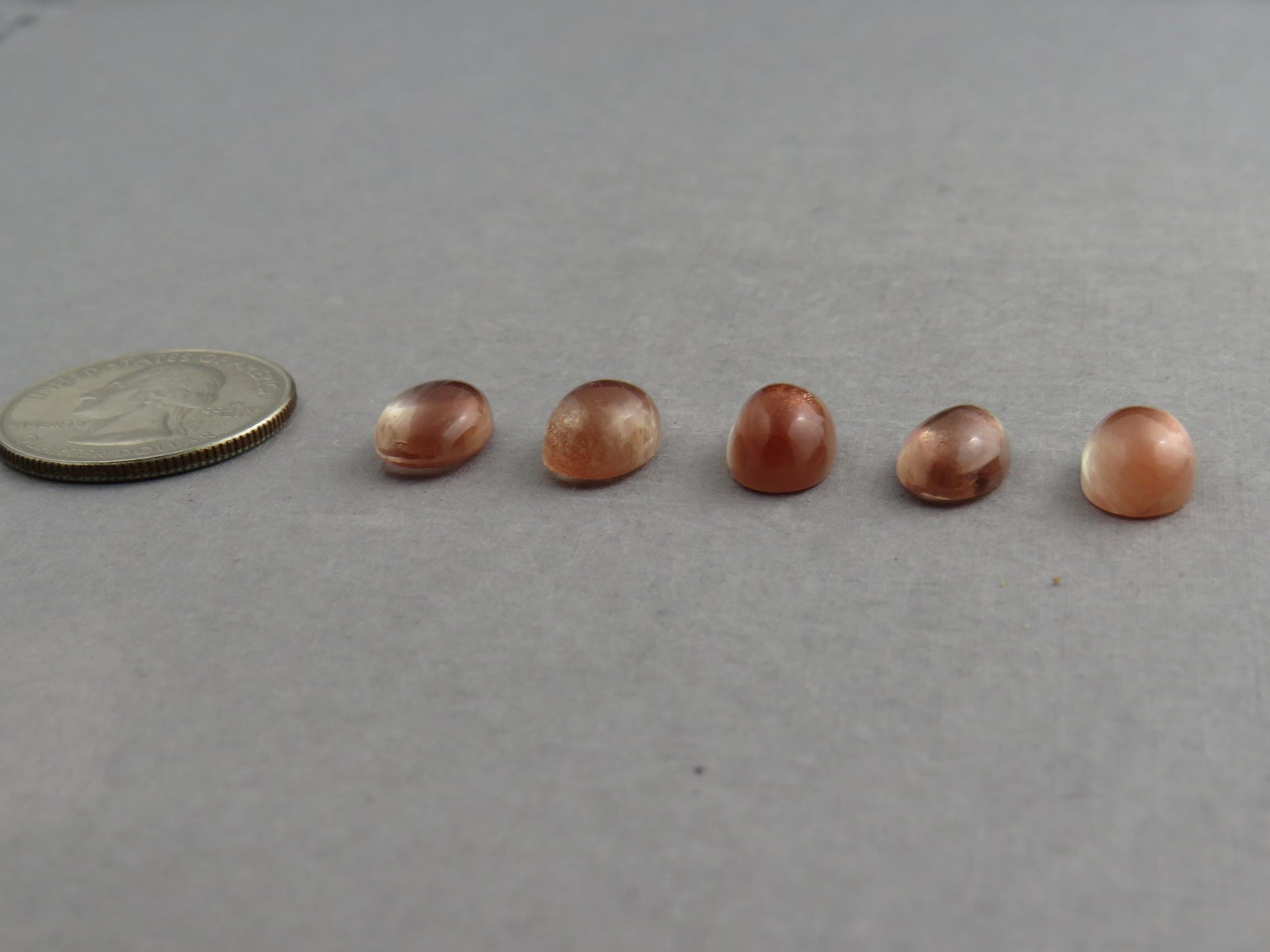 12x8 Oregon Sunstone Oval Cabochon Gemstones | Mined in the USA | OSC329 - Oregon Sunstone - GemEnthusiast