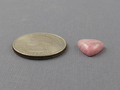 Sunset Rhodonite | 11.5mm | Natural Cabochon Mined in Italy | RD104 - Sunset Rhodonite, Spessartite Garnet - GemEnthusiast