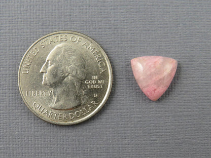 Sunset Rhodonite | 11.5mm | Natural Cabochon Mined in Italy | RD104 - Sunset Rhodonite, Spessartite Garnet - GemEnthusiast