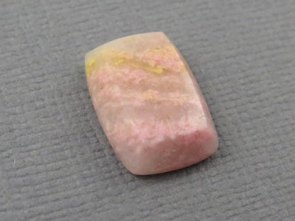 Sunset Rhodonite | 13x9 mm | Natural Cabochon Mined in Italy | RD102 - Sunset Rhodonite, Spessartite Garnet - GemEnthusiast