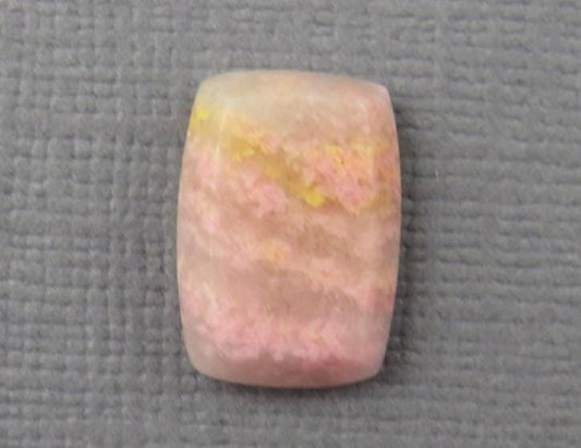 Sunset Rhodonite | 13x9 mm | Natural Cabochon Mined in Italy | RD102 - Sunset Rhodonite, Spessartite Garnet - GemEnthusiast