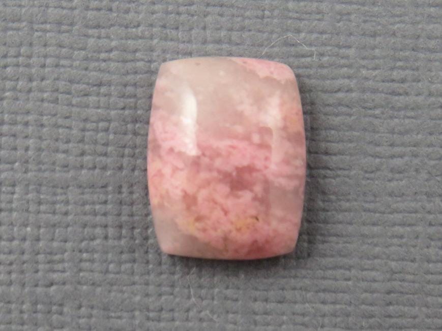 Sunset Rhodonite | 12x9 mm | Natural Cabochon Mined in Italy | RD103 - Sunset Rhodonite, Spessartite Garnet - GemEnthusiast