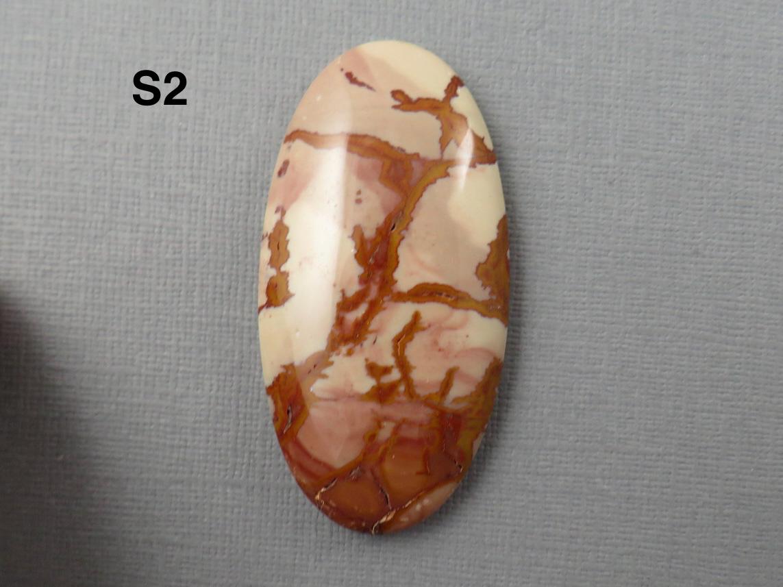 Dead Camel Jasper | Oval Cabochon from Nevada, USA | Mined in America | JS398 - Dead Camel Jasper, Nevada Cabochon - GemEnthusiast