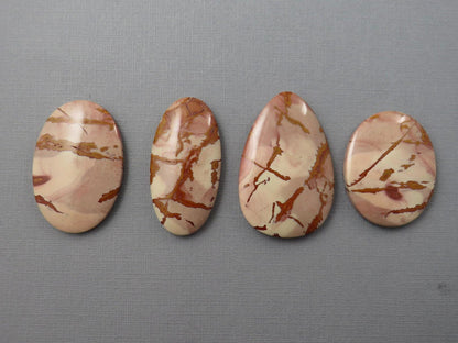 Dead Camel Jasper | Oval Cabochon from Nevada, USA | Mined in America | JS398 - Dead Camel Jasper, Nevada Cabochon - GemEnthusiast