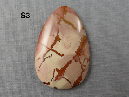 Dead Camel Jasper | Oval Cabochon from Nevada, USA | Mined in America | JS398 - Dead Camel Jasper, Nevada Cabochon - GemEnthusiast