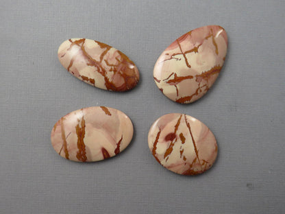Dead Camel Jasper | Oval Cabochon from Nevada, USA | Mined in America | JS398 - Dead Camel Jasper, Nevada Cabochon - GemEnthusiast