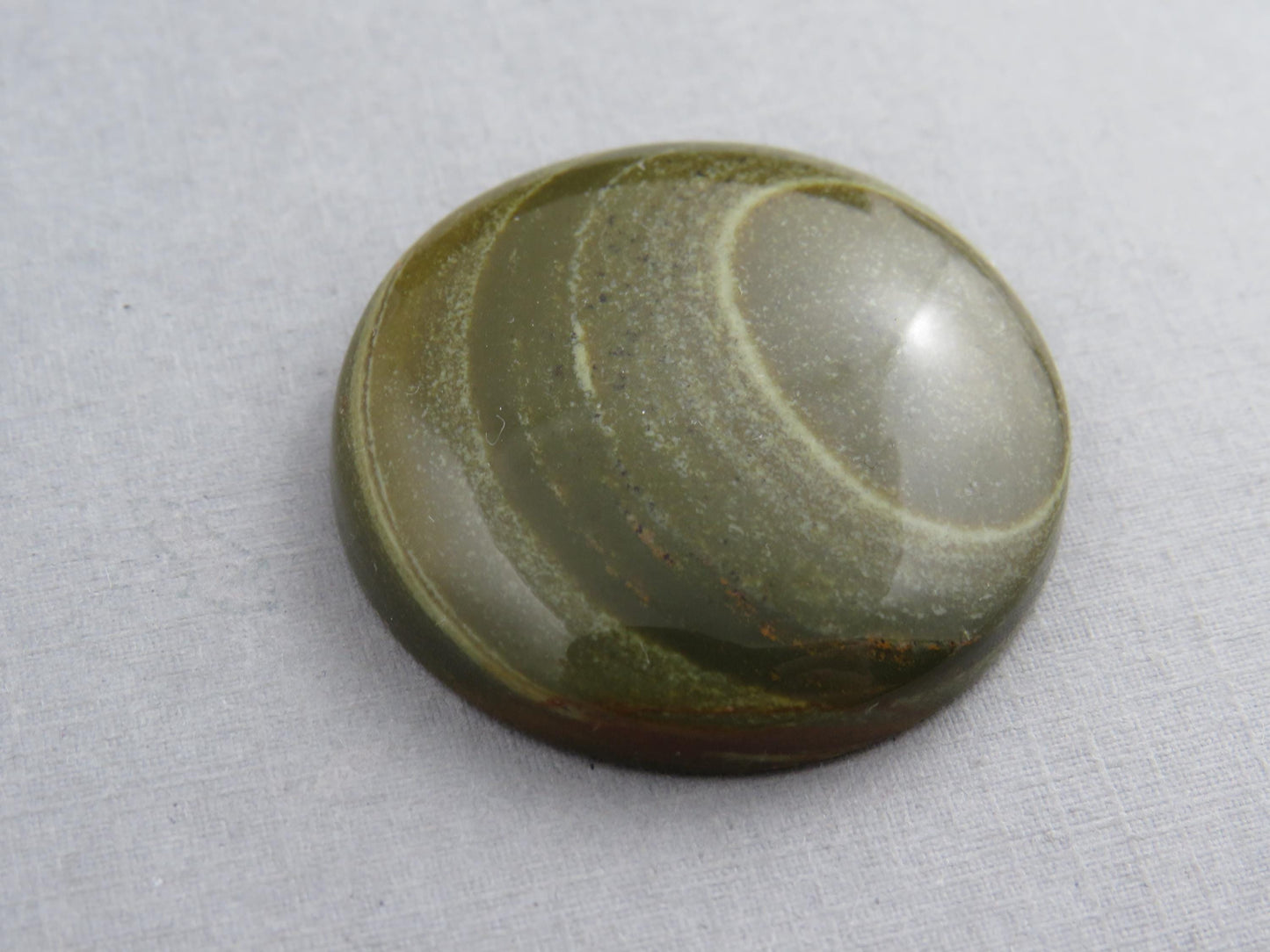 Owyhee Picture Jasper Cabochon | Oregon Idaho Gemstone | Mined in the USA | JS366 - Owyhee Jasper, Oregon Jasper - GemEnthusiast