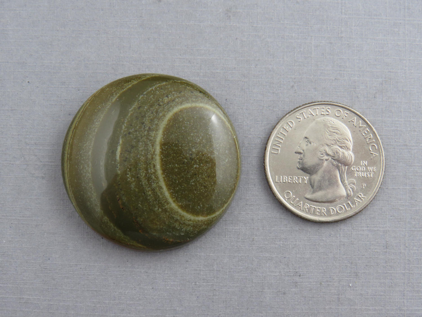Owyhee Picture Jasper Cabochon | Oregon Idaho Gemstone | Mined in the USA | JS366 - Owyhee Jasper, Oregon Jasper - GemEnthusiast