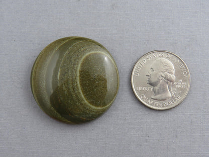 Owyhee Picture Jasper Cabochon | Oregon Idaho Gemstone | Mined in the USA | JS366 - Owyhee Jasper, Oregon Jasper - GemEnthusiast