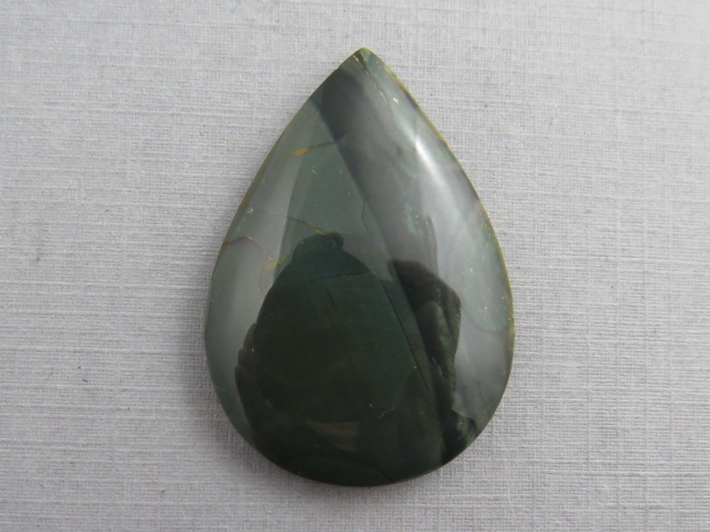 Large Blue Mountain Jasper Cabochon | Oregon Gemstone | Mined in the USA | JS351 - Blue Mountain Jasper, Oregon Gemstone - GemEnthusiast