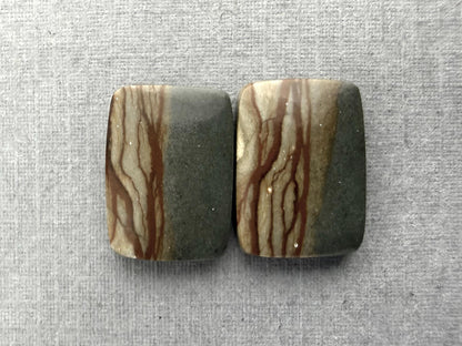 Wild Horse Canyon Jasper Pairs | Mined in USA | JS339 - Wild Horse Canyon Jasper - GemEnthusiast