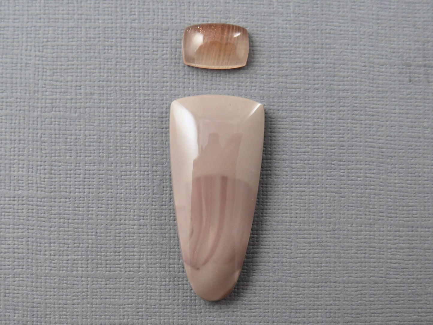 Willow Creek Jasper from Idaho, 12x8 Oregon Sunstone | American Gemstone Set | SET101 - Oregon Sunstone, Willow Creek Jasper - GemEnthusiast