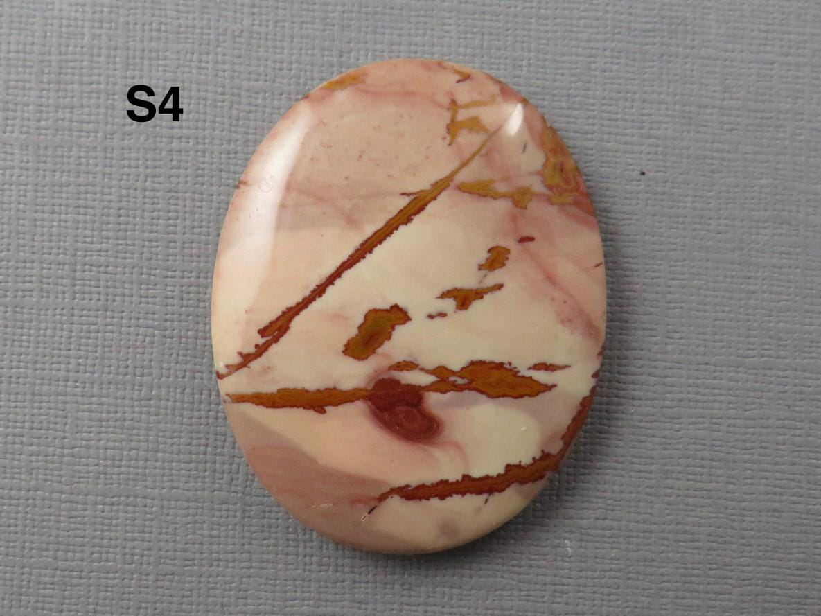 Dead Camel Jasper | Oval Cabochon from Nevada, USA | Mined in America | JS398 - Dead Camel Jasper, Nevada Cabochon - GemEnthusiast
