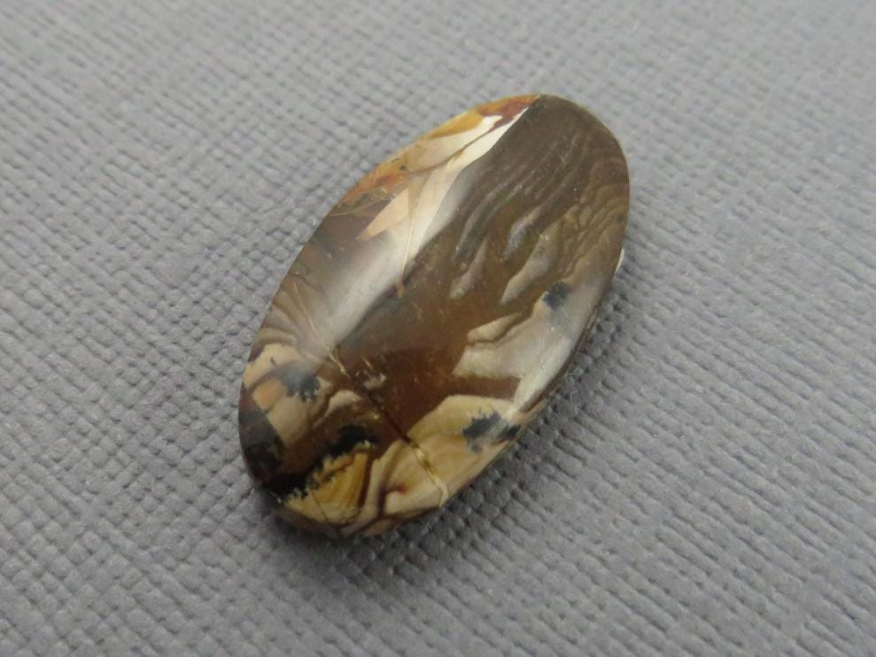 Deschutes Biggs Jasper from Oregon | Mined in the USA | 23x12 mm | JS410 - Deschutes Jasper, Biggs Jasper - GemEnthusiast