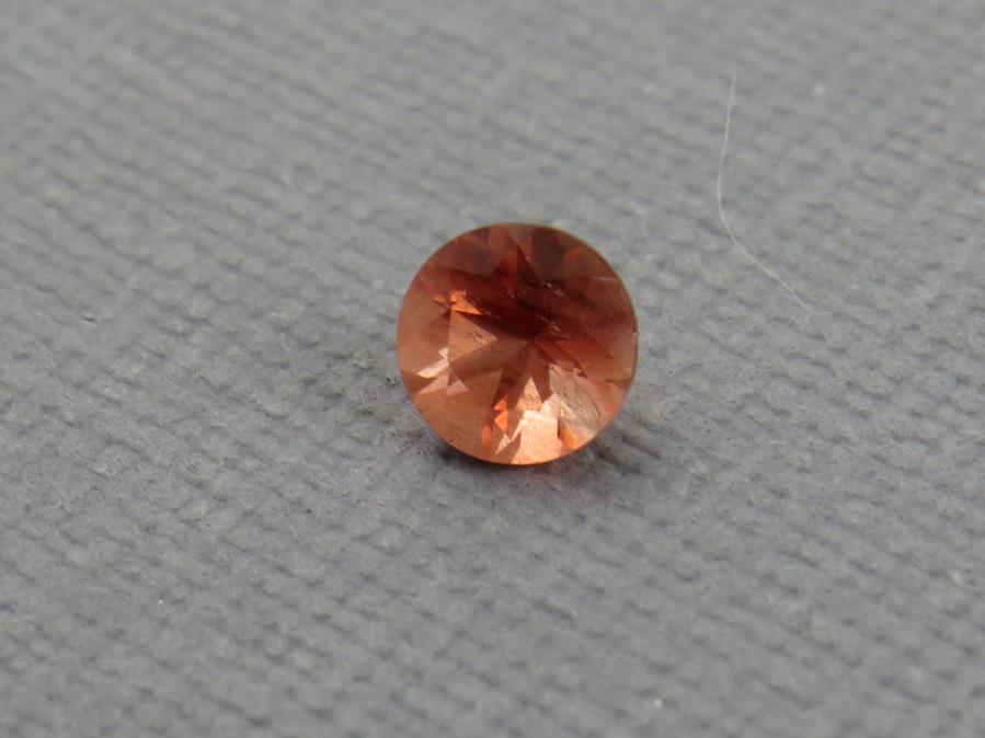 5mm Oregon Sunstone Round | Faceted Ethically Sourced Gemstone | OSF235 - Oregon Sunstone - GemEnthusiast
