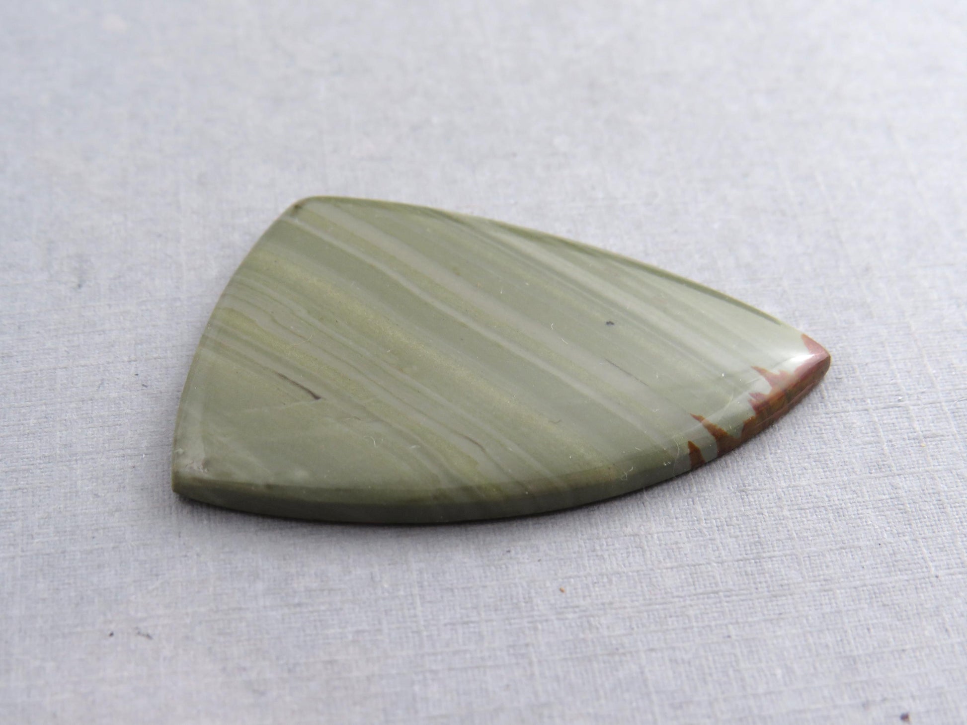 Owyhee Jasper Cabochon | Oregon Idaho Gemstone| 40x27 | Mined in the USA | JS382 - Owyhee Jasper, Picture Jasper - GemEnthusiast