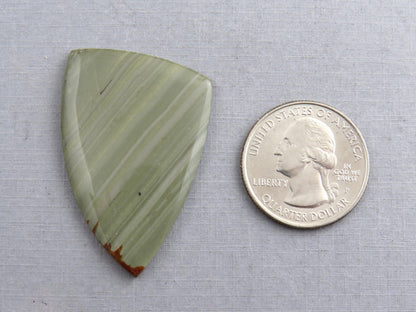 Owyhee Jasper Cabochon | Oregon Idaho Gemstone| 40x27 | Mined in the USA | JS382 - Owyhee Jasper, Picture Jasper - GemEnthusiast