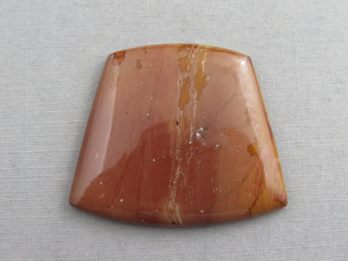 Large Antelope Jasper Cabochon | Oregon Idaho Gemstone | 43x36mm | Mined in the USA | JS312 - Owyhee Jasper, Antelope Jasper - GemEnthusiast