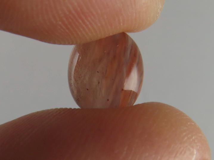 11x9 Red Oregon Sunstone Oval Cabochon | Schiller | 4.43 carats | OSC258 - - GemEnthusiast