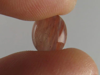 11x9 Red Oregon Sunstone Oval Cabochon | Schiller | 4.43 carats | OSC258 - - GemEnthusiast