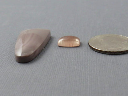 Willow Creek Jasper from Idaho, 12x8 Oregon Sunstone | American Gemstone Set | SET101 - Oregon Sunstone, Willow Creek Jasper - GemEnthusiast