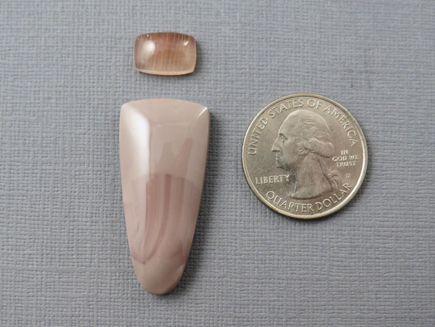 Willow Creek Jasper from Idaho, 12x8 Oregon Sunstone | American Gemstone Set | SET101 - Oregon Sunstone, Willow Creek Jasper - GemEnthusiast
