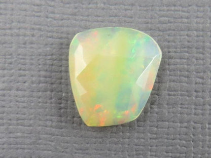 Ethiopian Opal with Fire | Rose Cut Freeform Loose Gemstone | OP450 - Ethiopian Opal - GemEnthusiast