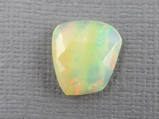 Ethiopian Opal with Fire | Rose Cut Freeform Loose Gemstone | OP450 - Ethiopian Opal - GemEnthusiast