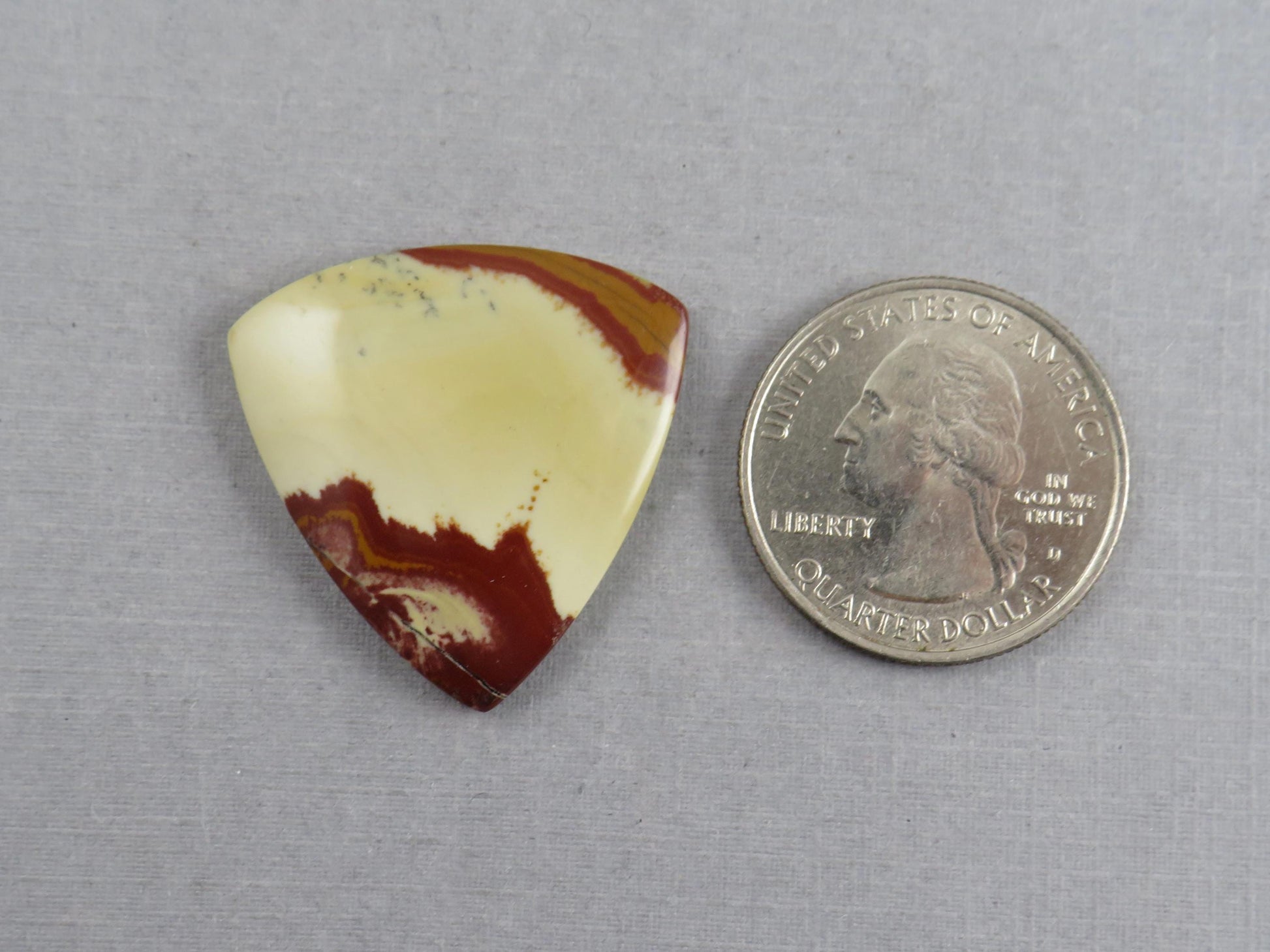 Owyhee Jasper Cabochon | 27mm | Oregon Gemstone | Mined in the USA | JS302 - Owyhee Jasper - GemEnthusiast