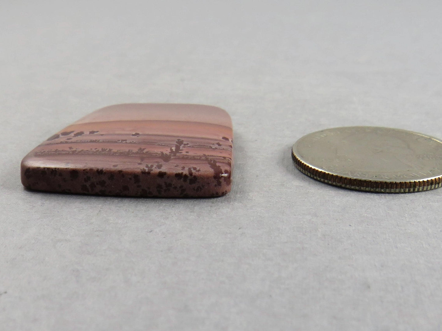 New Mexico Apache Sage Rhyolite | 32x29 mm | Natural Cabochon | RH119 - Apache Sage Rhyolite - GemEnthusiast