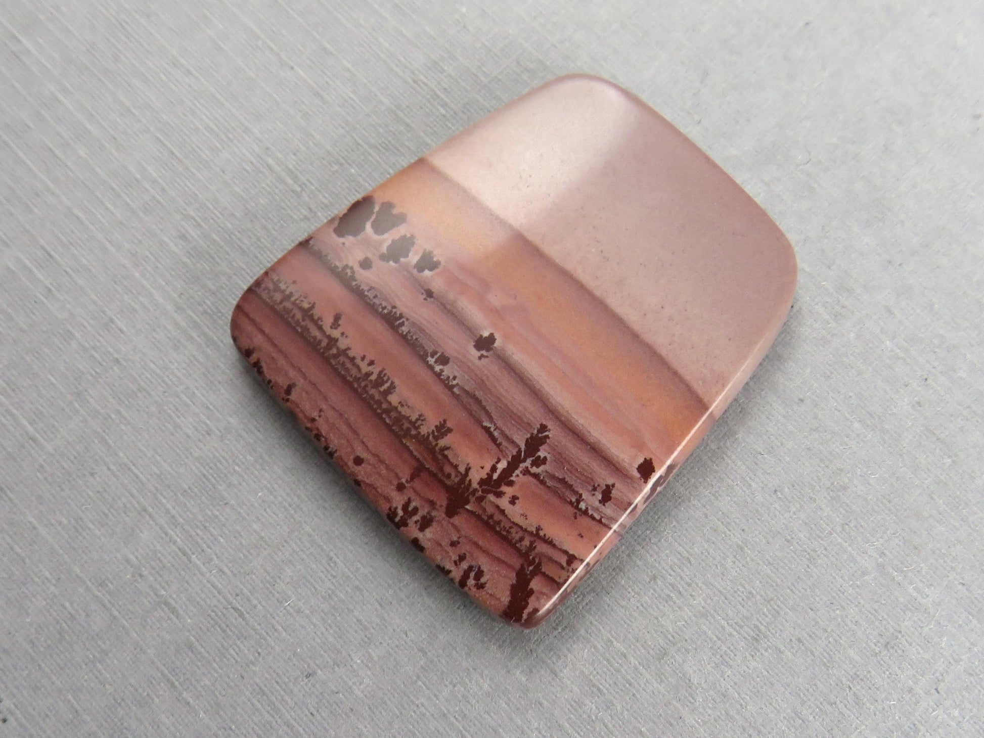 New Mexico Apache Sage Rhyolite | 32x29 mm | Natural Cabochon | RH119 - Apache Sage Rhyolite - GemEnthusiast